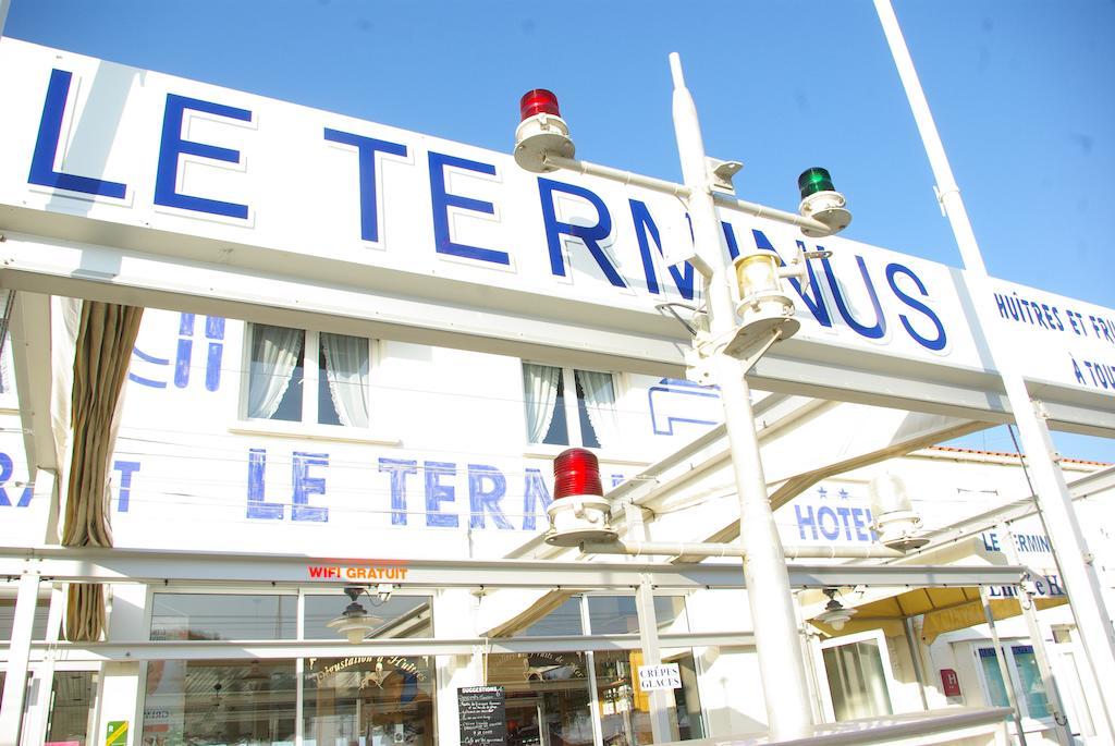 Logis Hotel Le Terminus Bourcefranc Kültér fotó